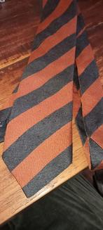 Gestreepte zijden stropdas van Altio, Bruin, Ophalen of Verzenden, Met patroon, Altio