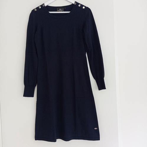 HV Society jurk navy / donkerblauw maat M, Kleding | Dames, Jurken, Gedragen, Maat 38/40 (M), Blauw, Knielengte, Ophalen of Verzenden