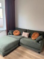 ZGAN Engelse bank / hoekbank met hocker van LA REDOUTE, Huis en Inrichting, Ophalen, Zo goed als nieuw, Vierpersoons of meer