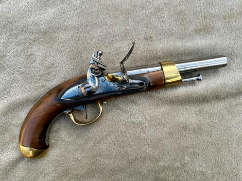 Antiek frans vuursteen pistool AN XIII geen geweer revolver, Antiek en Kunst, Antiek | Overige Antiek, Ophalen of Verzenden