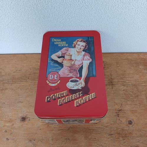 Douwe Egberts koffieblik, Verzamelen, Blikken, Zo goed als nieuw, Koffie, Douwe Egberts, Ophalen of Verzenden