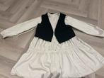 Zara blouse jurk maat 134, Kinderen en Baby's, Kinderkleding | Maat 134, Ophalen of Verzenden, Zo goed als nieuw, Meisje, Jurk of Rok