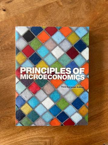 Principles of Microeconomics - McDowell & co - 3rd beschikbaar voor biedingen