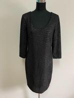 J37 - Zwarte glitter jurk van Noisy May maat XL (1), Kleding | Dames, Jurken, Zwart, Maat 46/48 (XL) of groter, Ophalen of Verzenden