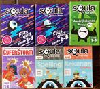 Squla leuk leren! 3,50 euro per stuk, Hobby en Vrije tijd, Gezelschapsspellen | Kaartspellen, Ophalen of Verzenden, Zo goed als nieuw