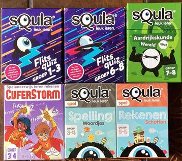 Squla leuk leren! 3,50 euro per stuk beschikbaar voor biedingen