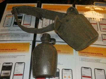 legerriem legerveldfles eetbak patroon huls beschikbaar voor biedingen