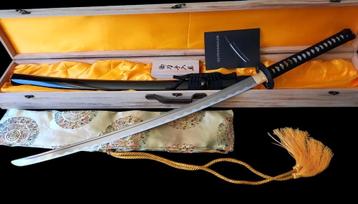 Scherp Japans samurai zwaard - katana - sabel  - mes - dolk
 beschikbaar voor biedingen