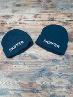 M/l nw 2xLeuke nautische muts SKIPPER hat nauticalia London, Nieuw, Ophalen of Verzenden, Muts, Maat 52/54 (L)
