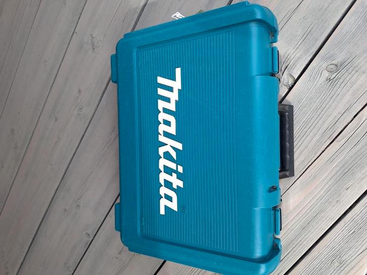 Lege Makita koffer voor accuboormachine., Doe-het-zelf en Verbouw, Gereedschap | Machine-onderdelen en Toebehoren, Zo goed als nieuw