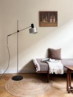 Vintage vloerlamp, hengellamp, J.Hoogervorst, Anvia ‘60, Ophalen, Gebruikt, ., 100 tot 150 cm