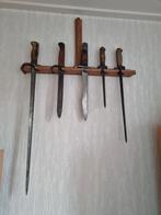 5 bajonetten met getoonde houder, Ophalen of Verzenden, Landmacht, Nederland