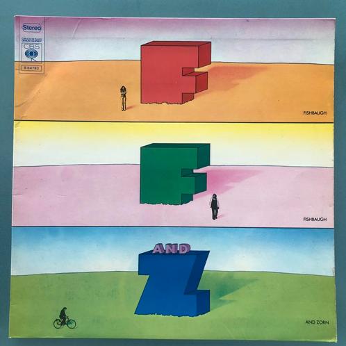 Fishbaugh, Fishbaugh And Zorn - F, F And Z, LP, Cd's en Dvd's, Vinyl | Rock, Gebruikt, Poprock, Ophalen of Verzenden