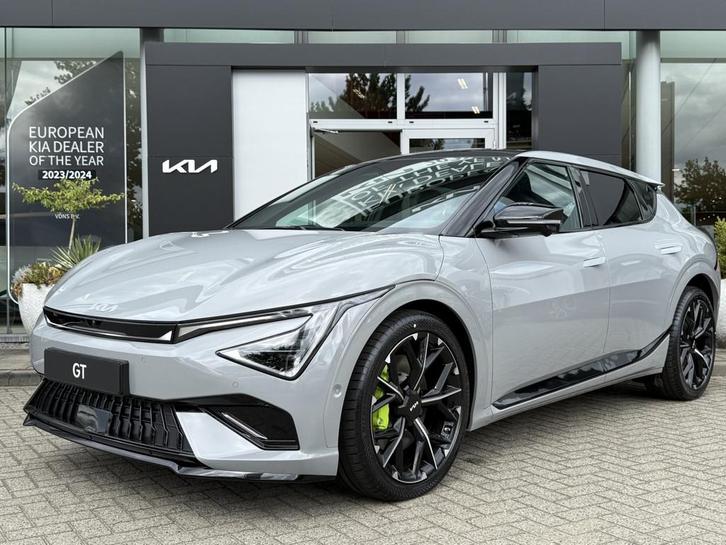 Kia Ev6 GT AWD 84 kWh Tot 10 jaar garantie | Info Bas: 0492-, Auto's, Kia, Te koop, EV6, 360° camera, 4x4, ABS, Achteruitrijcamera