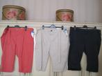 Drie Nieuwe 7/8 M&S Zomer-Broeken Roze, Créme en Donkerblauw, Maat 46/48 (XL) of groter, Nieuw, Driekwart, M&S