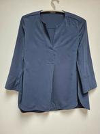 Luisa Cerano 38 blauwe blouse met driekwart mouwen, Maat 38/40 (M), Verzenden, Blauw, Onbekend