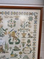 geborduurd schilderij friese merklappen, Huis en Inrichting, Woonaccessoires | Schilderijen, Tekeningen en Foto's, Ophalen of Verzenden