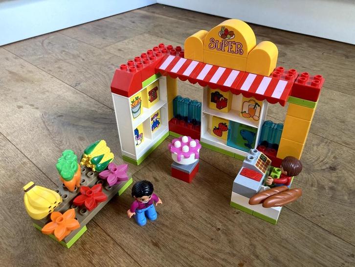 Duplo supermarkt 5604, Kinderen en Baby's, Speelgoed | Duplo en Lego, Gebruikt, Duplo, Complete set, Ophalen