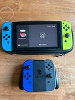 Nintendo Switch 4 controlllers 2 docks joycon charger 7games, Ophalen of Verzenden, Zo goed als nieuw, Met 3 controllers of meer