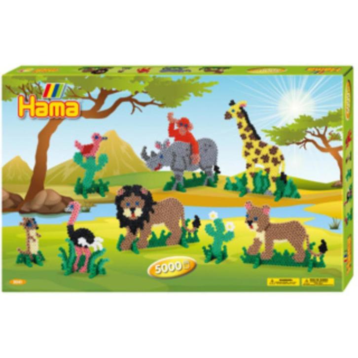 Hama: Safari Set, Kinderen en Baby's, Speelgoed | Educatief en Creatief, Nieuw, Ophalen of Verzenden