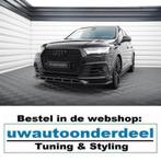Maxton Design Spoiler Splitter Lip Audi SQ7 Q7 S Line, Ophalen of Verzenden