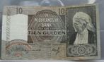 Bankbiljet 10 gulden 1940 Emma, Postzegels en Munten, Bankbiljetten | Nederland, Verzenden, 10 gulden, Los biljet