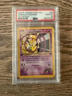 Gym Challenge Sabrina’s Kadabra 1st edition psa 10, Ophalen of Verzenden, Zo goed als nieuw