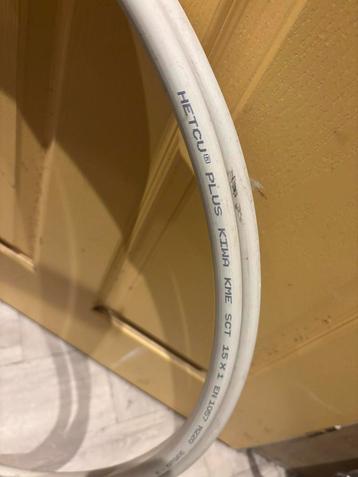 15x1 Buigbaar Koperleiding, ongeveer 3,8 meter beschikbaar voor biedingen