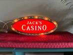 Jack’s casino lichtbak licht reclame, Ophalen of Verzenden, Lichtbak of (neon) lamp