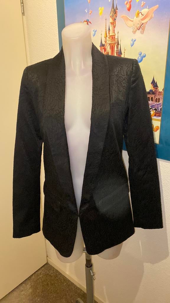 Nieuw mooie zwarte blazer maat S merk Alix, Zwart, Nieuw, Ophalen of Verzenden, Jasje