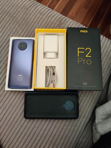 Paarse poco f2 pro- Compleet met Doos & Accessoires! beschikbaar voor biedingen