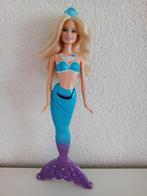 Zeemeermin uit de film Barbie : De parelprinses (BGV22), Verzamelen, Poppen, Gebruikt, Ophalen of Verzenden, Pop