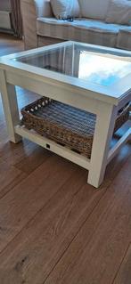 Riviera Maison Bijzettafel, Huis en Inrichting, Tafels | Bijzettafels, Ophalen, Gebruikt, Vierkant, 55 tot 75 cm