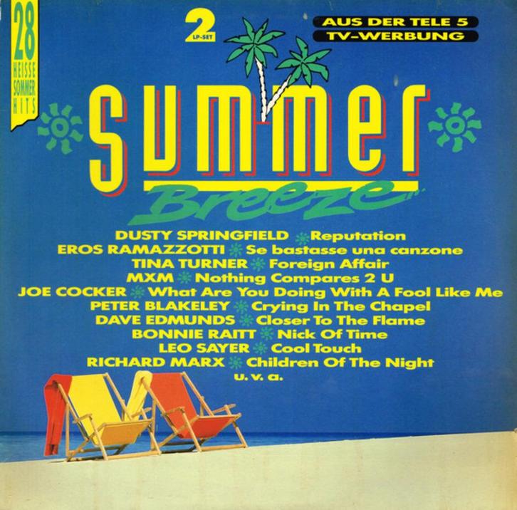 lp,Various – Summer Breeze, Cd's en Dvd's, Vinyl | Verzamelalbums, Gebruikt, Pop, Ophalen of Verzenden