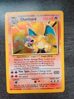Charizard base set, Ophalen of Verzenden, Gebruikt, Losse kaart, Foil