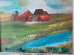 Dorp  Mieke Scheltens, Antiek en Kunst, Kunst | Schilderijen | Klassiek, Ophalen of Verzenden