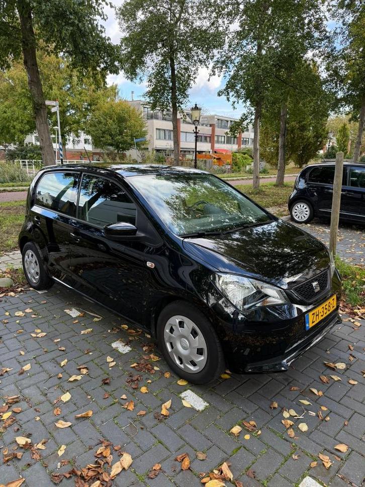 Seat Mii Zwart 2019 - Zeer nette staat - APK tm 2027, Auto's, Seat, Particulier, Mii, Benzine, Hatchback, Handgeschakeld, Origineel Nederlands