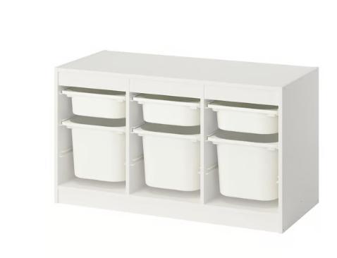 IKEA TROFAST opbergmeubel (2 stuks beschikbaar), Huis en Inrichting, Kasten | Ladekasten, Zo goed als nieuw, Minder dan 100 cm