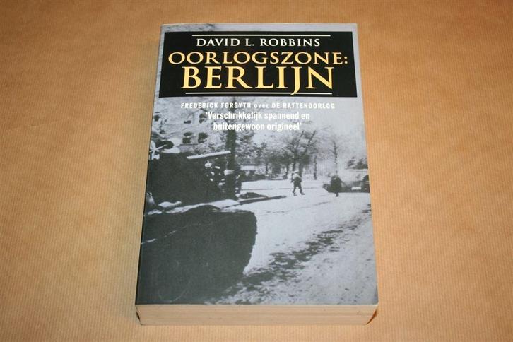 Oorlogszone: Berlijn - David L. Robbins, Boeken, Oorlog en Militair, Gelezen, Overige onderwerpen, Tweede Wereldoorlog, Ophalen of Verzenden