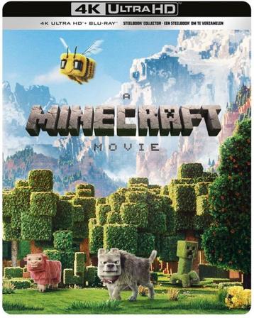 A Minecraft Movie (4K Ultra HD Blu-ray) (Steelbook) beschikbaar voor biedingen