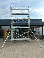 Altrex aluminium rolsteiger 0.75x.2.45M 6.2M werkhoogte, Doe-het-zelf en Verbouw, Steigers, Ophalen, Gebruikt, Rolsteiger of Kamersteiger