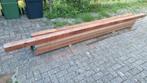 Houten balken 10x10 cm, Doe-het-zelf en Verbouw, Hout en Planken, Ophalen, Gebruikt, Balk, Overige houtsoorten