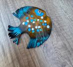 Raamdecoratie  emaille vis, Ophalen of Verzenden