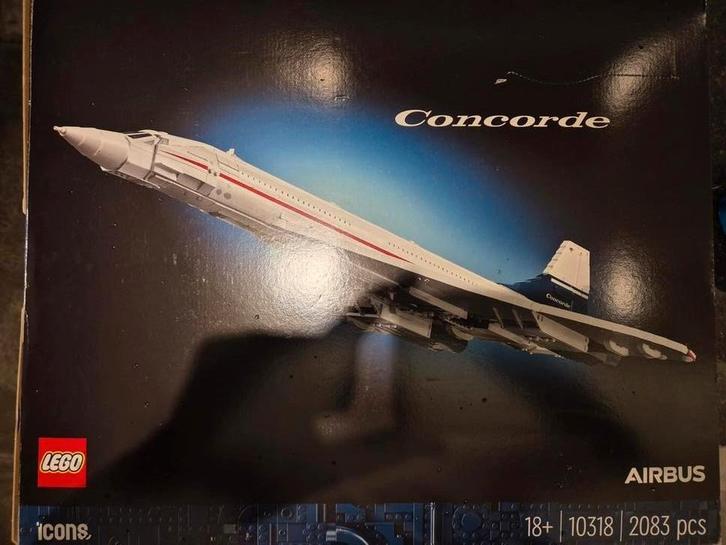 Lego 10318 concorde, Hobby en Vrije tijd, Modelbouw | Vliegtuigen en Helikopters, Zo goed als nieuw, 1:72 tot 1:144, Overige merken