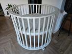Ronde babybox wit, Ophalen of Verzenden, Gebruikt, Wieg