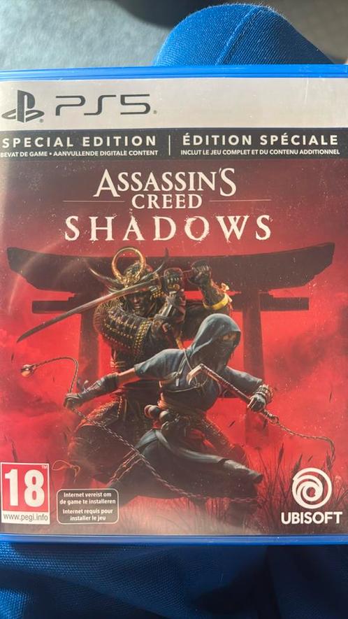 Assassins Creed Shadows, Spelcomputers en Games, Games | Sony PlayStation 5, Zo goed als nieuw, Ophalen