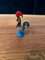 Barcelos Haantje Hout uit Portugal - 8cm, Ophalen of Verzenden, Gebruikt, Hout, Dierenbeeld