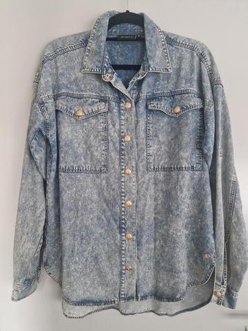 Josh V spijkerblouse als nieuw maat M beschikbaar voor biedingen