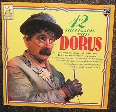 Dorus -12 Successen Van Dorus 1980 LP1876 Tom Manders, Ophalen of Verzenden, Gebruikt, 12 inch, Overige genres