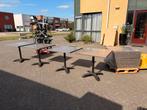 Terras tafels werzaliet 80x80 terrastafels, Ophalen of Verzenden, Gebruikt, Vierkant, Overige materialen